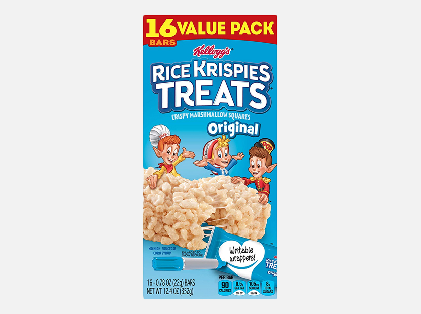 Kellogg’s Rice Krispies Treats Original Marshmallow Bars.