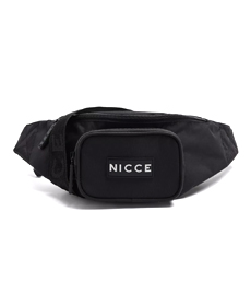 NICCE Black 'Keir' Nylon Cross Body Bag.