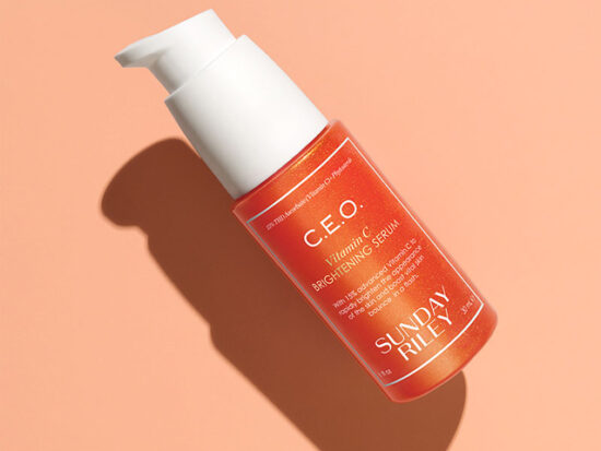 Sunday Riley C.E.O. Vitamin C Brightening Serum.