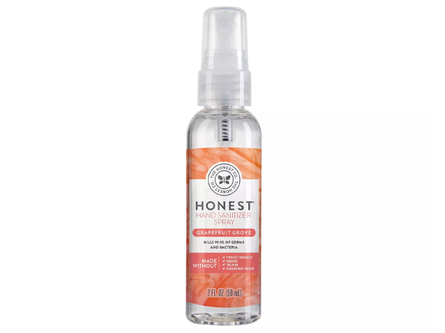 The Honest Company Hand Sanitizer Spray, Grapefruit Grove.