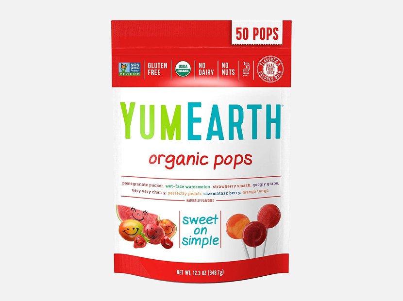 YumEarth Organic Lollipops, Assorted Flavors.