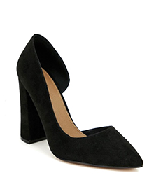 ASOS DESIGN Wide Fit Walter d'orsay high heels in black.