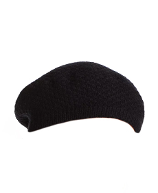 C by Bloomingdale's Waffle Knit Cashmere Beret.