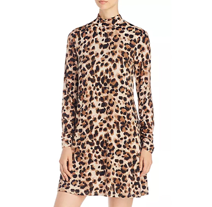 Cupio Leopard-Print Shift Dress.