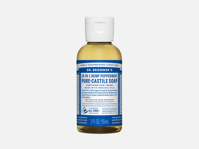 Dr. Bronner’s - Pure-Castile Liquid Soap.