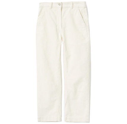 The Corduroy Straight Leg Crop.