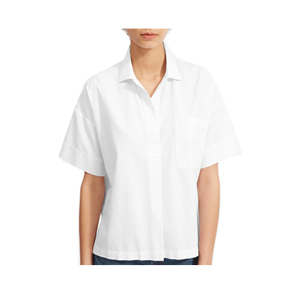 The Cotton Short-Sleeve Popover Shirt.