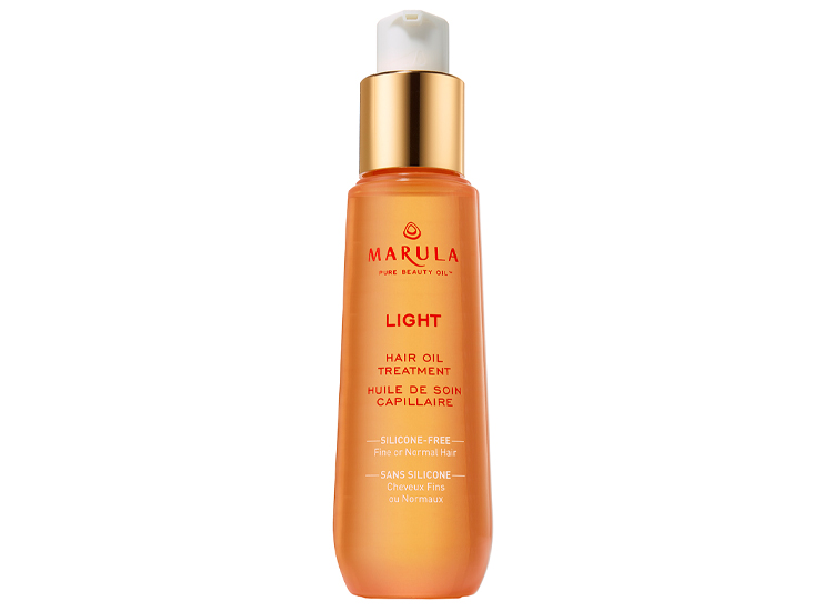 Marula Lightweight Hair Oil Treatment & Styling Oil.