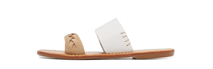 Soludos Braided Slide Sandals.