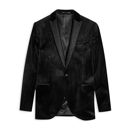 Velvet Skinny Fit Blazer TOPMAN.