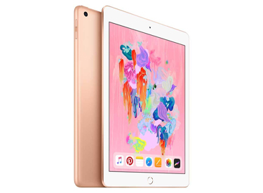 Apple iPad (6th Gen) 32GB Wi-Fi + Cellular- Gold.