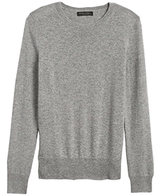 Cashmere Crew-Neck Sweater.