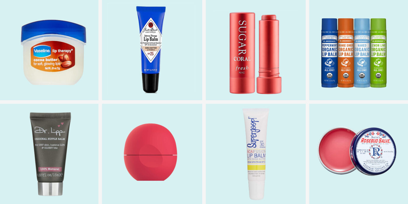 Best Lip Balms We Keep in Our Carry-On Pocket.