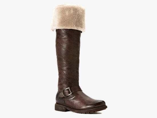 FRYE Women's Valerie Shearling Over-The-Knee Riding Boot.