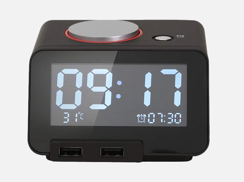 Homtime Multi-Function Alarm Clock.