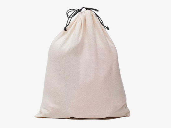 MISSLO Set of 3 Cotton Breathable Dust-Proof Drawstring Storage Pouch.