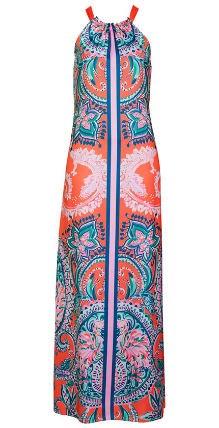 HOLLYN HALTER MAXI DRESS by Lilly Pulitzer