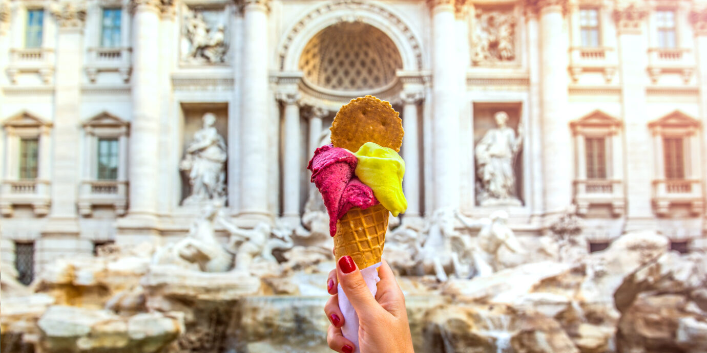 One Absolutely Perfect Outfit for Visiting the Trevi Fountain.