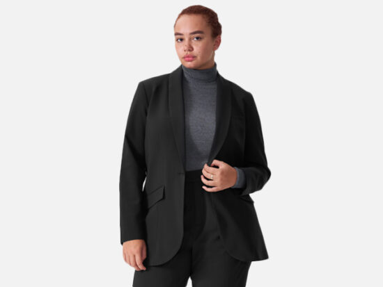 Universal Standard RIO BLAZER - BLACK.