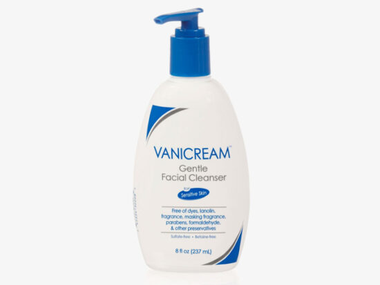 Vanicream Gentle Facial Cleanser with Pump Dispenser.