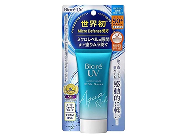 Biore UV Aqua Rich Watery Essence SPF50+.