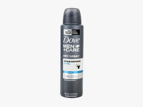 Dove Men Care Stain Defense Antiperspirant Deodorant Dry Spray.