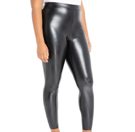 Faux Leather Leggings.