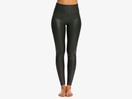 SPANX Faux Leather Leggings.