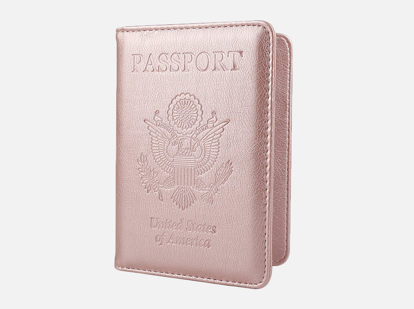 GDTK Leather Passport Holder Cover Case.