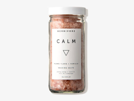 Herbivore Botanicals Calm Bath Salts.