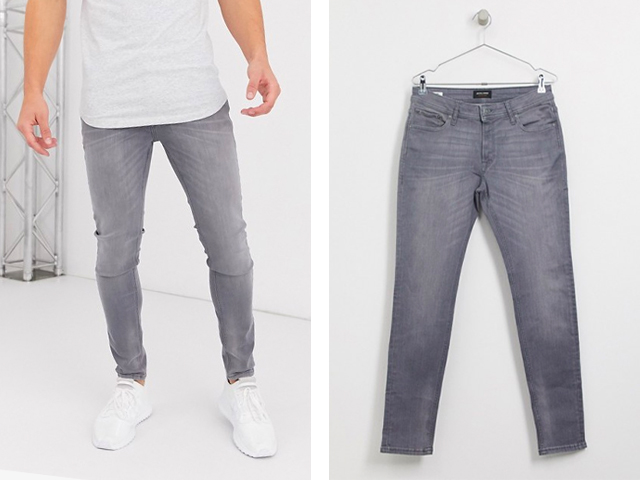 Jack & Jones Skinny-Fit Stretch Jeans.
