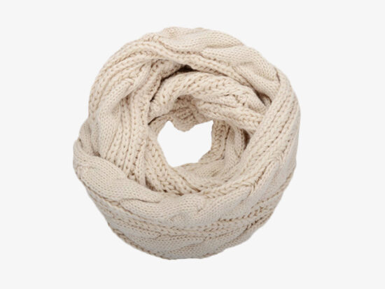 NEOSAN Womens Thick Ribbed Knit Winter Infinity Circle Loop Scarf.