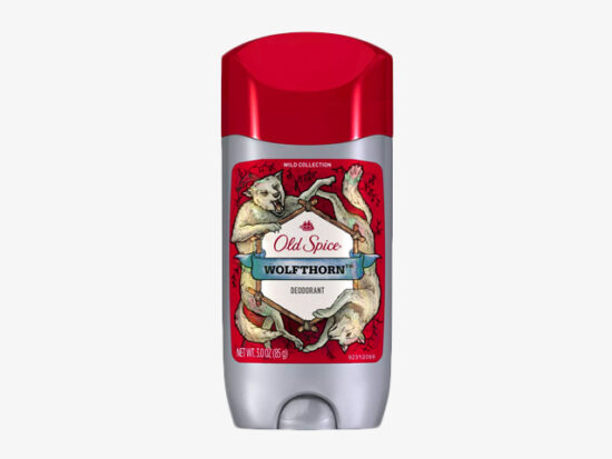 Old Spice Wild Collection Wolfthorn Deodorant.