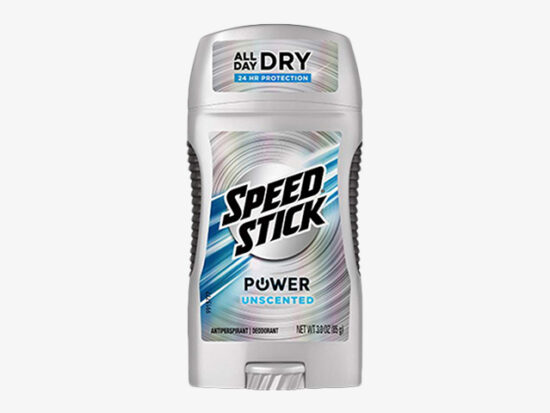 SPEED STICK Power Unscented Antiperspirant Deodorant.