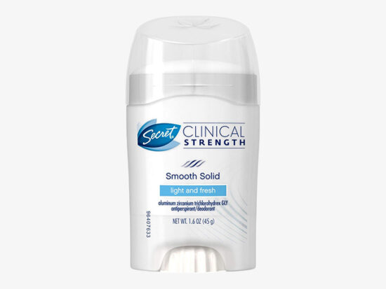 Secret Clinical Strength Anti-Perspirant Deodorant.