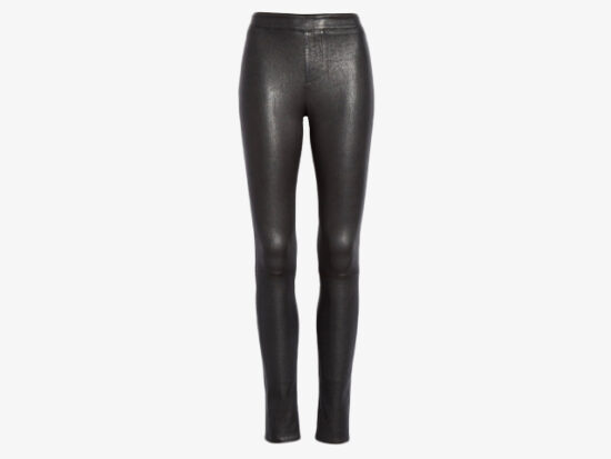 Stretch Lambskin Leather Leggings HELMUT LANG.