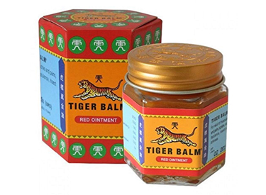 Tiger Balm Red Extra strength Herbal Rub.