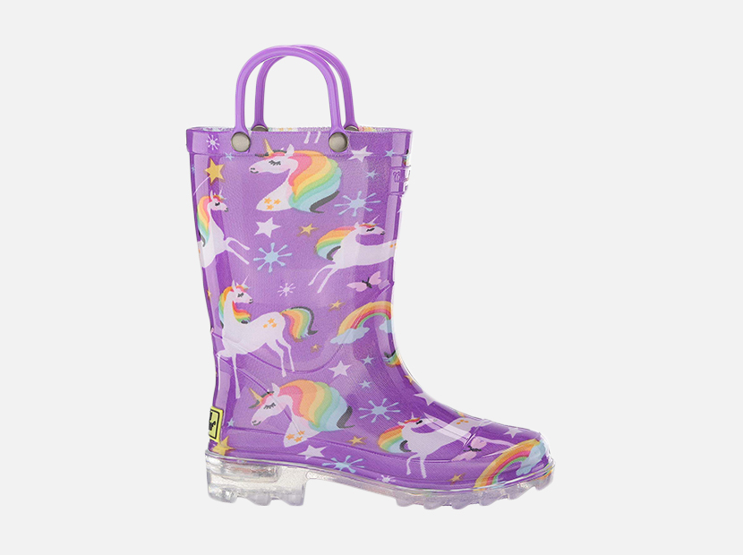 Western Chief Girls' Waterproof Rain Boots.