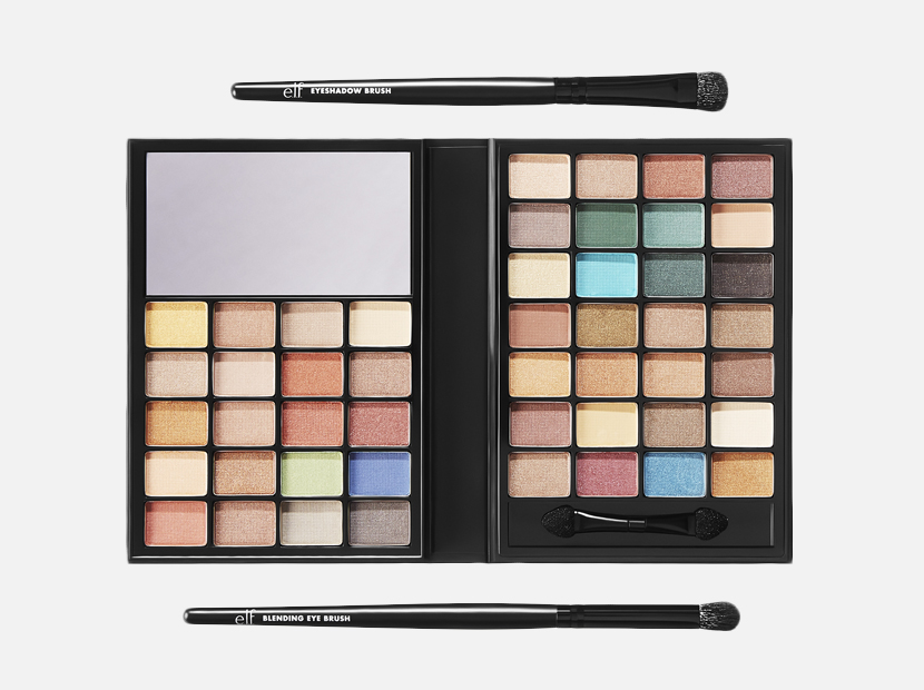 e.l.f. 48 Color Eyeshadow & Brush Holiday Set.