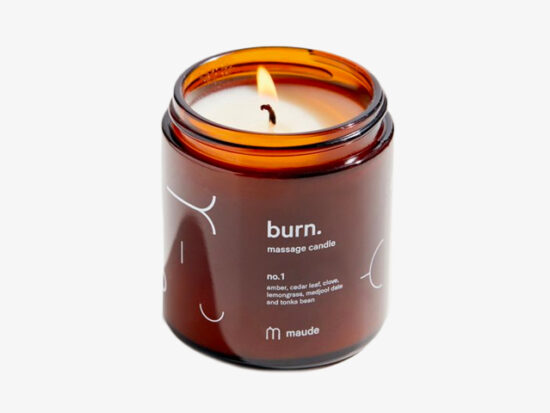maude Burn Massage Candle.
