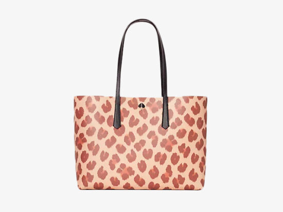 molly leopard large tote.