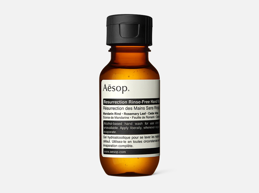 Aesop Resurrection Rinse-Free Hand Wash.