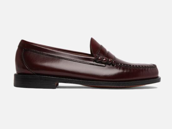 G.H. Bass & Co. Weejuns Larson Leather Penny Loafers.