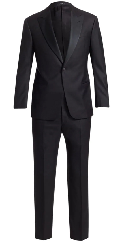 Giorgio Armani Wool Tuxedo.