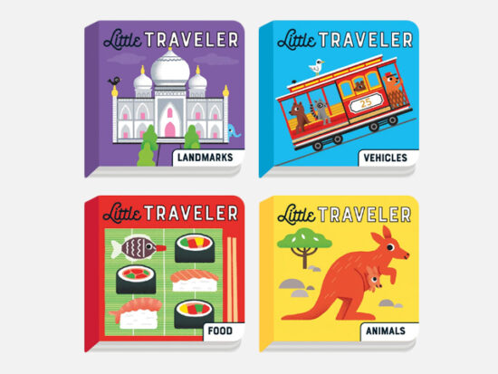 Little Traveler Board Book Set.