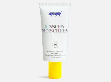 SUPERGOOP! Unseen Sunscreen SPF 40.