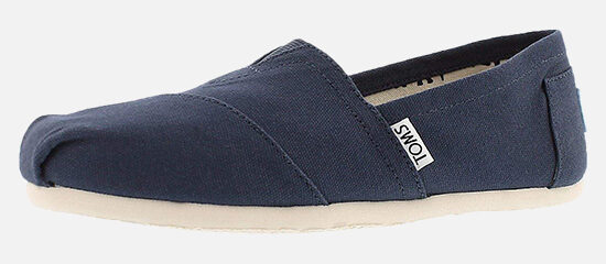 TOMS Mens Canvas Classics Slip-On.