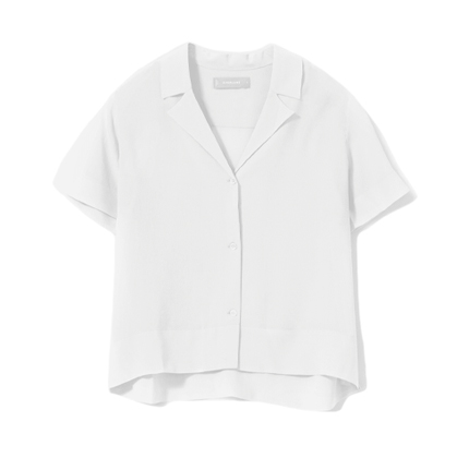 The Clean Silk Short Sleeve Shirt.