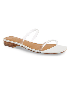 Transparent Strap Slide Sandal JAGGAR.