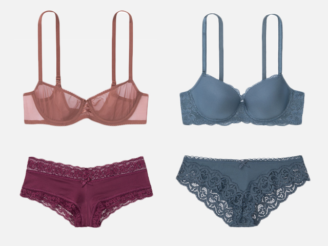 Lingerie and underwear.